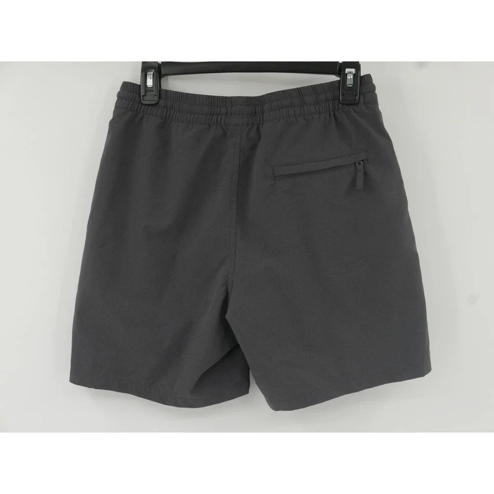 Marine Layer Swim Shorts Gray Mesh Lined Drawstring Men's Small 32W